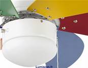 Ventilateur de plafond PALAO multicolore