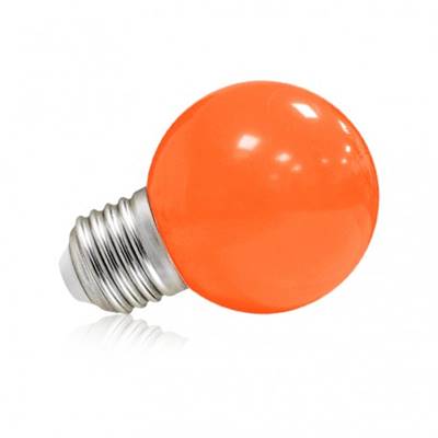 AMPOULE LED - E27 - 1 W orange