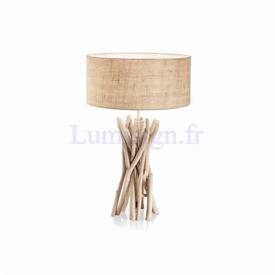 Lampe de table DRIFTWOOD bois naturel
