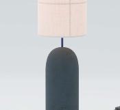 Lampe de table RANIA béton anthracite