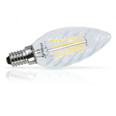 Ampoule LED E14 FILAMENT TORSADE 4W