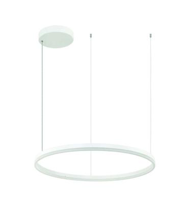 Suspension cercle LED Zambelis 20263 blanche Ø 80 cm