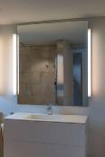 Réglette LED salle de bain NILO 900 noire