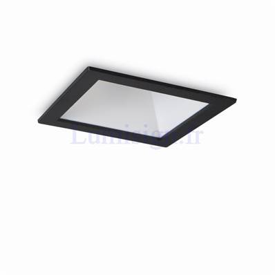 Spot encastrable basse luminance LED GAME carré noir et blanc