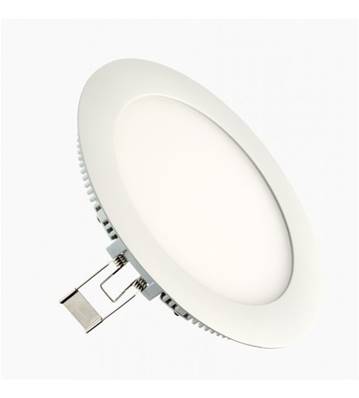 Spot encastrable LED blanc 15W Ø 200 mm éclairage chaud ou neutre