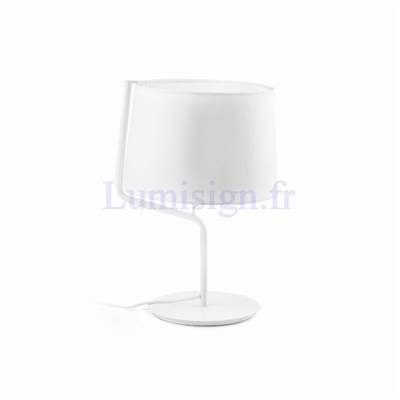 Lampe de table BERNI blanche