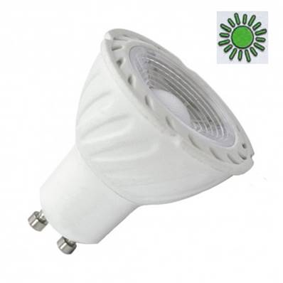 Ampoule GU10 LED 5W éclairage vert
